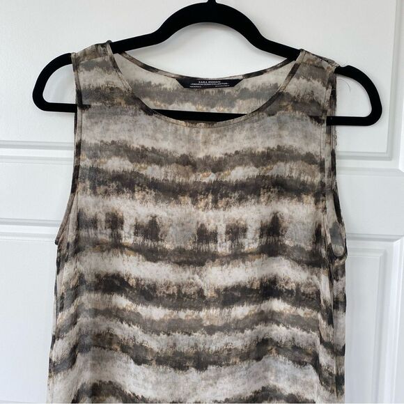 ZARA sheer cover up dress - Picture 3 of 9